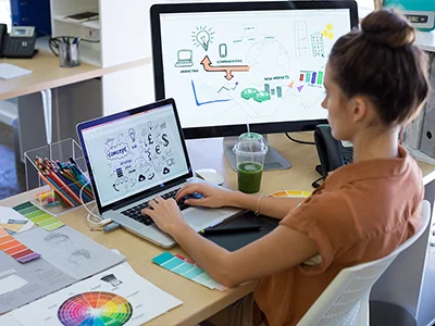 Image, logo, graphics on business cards